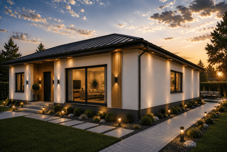 105 m² Hafif Çelik Prefabrik Ev