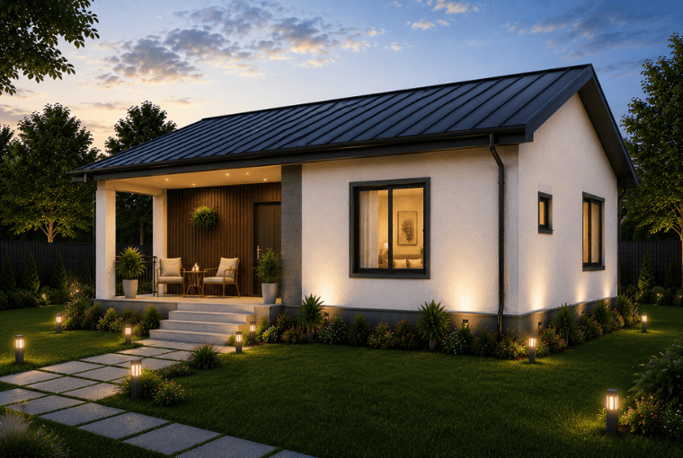 60 m² Hafif Çelik Prefabrik Ev