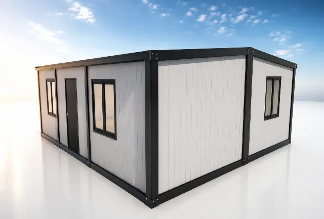 42 m² A Çatı Birleşim Konteyner Ev