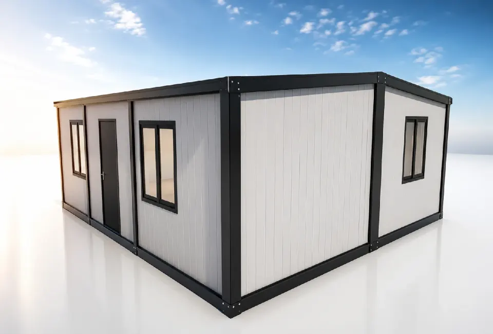 42 m² A Çatı Birleşim Konteyner Ev