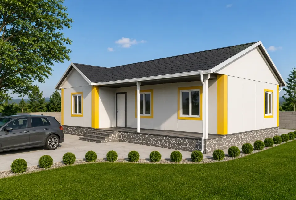PE025 - 4+1 125 m² Prefabrik Ev