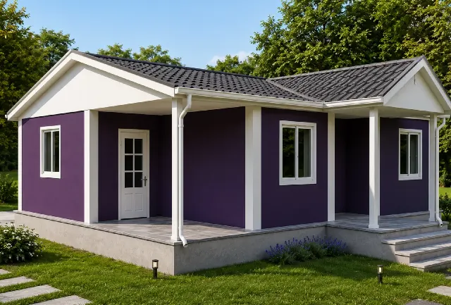 PE012 - 2+1 81 m² Prefabrik Ev