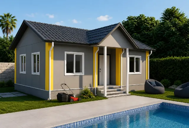 PE004 - 2+1 52 m² Prefabrik Ev