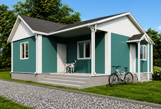PE010 - 2+1 74 m² Prefabrik Ev