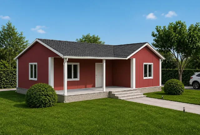 PE020 - 2+1 95 m² Prefabrik Ev