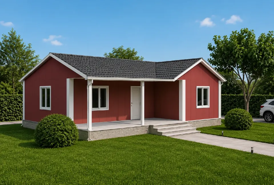 PE020 - 2+1 95 m² Prefabrik Ev