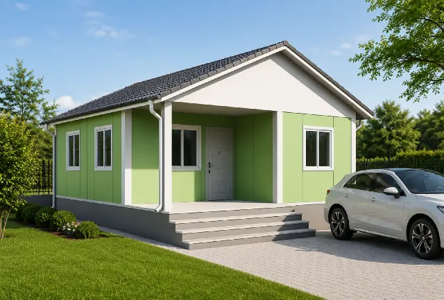 PE006 - 1+1 59 m² Prefabrik Ev