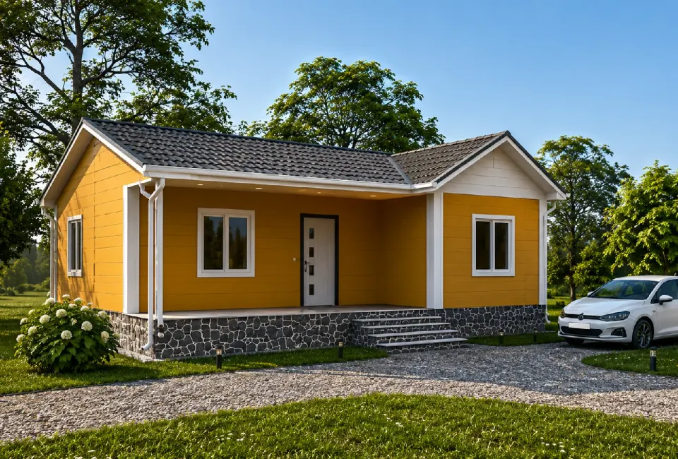 PE016 - 2+1 85 m² Prefabrik Ev