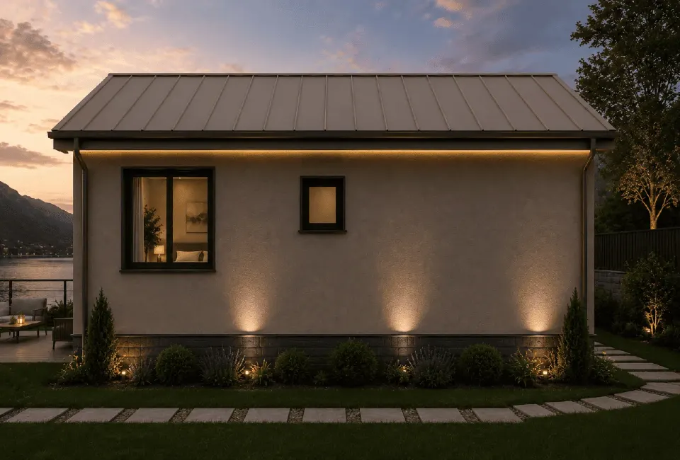 HCE-065 | 65m² Hafif Çelik Prefabrik Ev