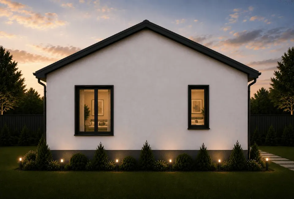 HCE-115 | 115m² Hafif Çelik Prefabrik Ev