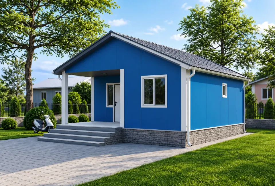 PE006 - 1+1 59 m² Prefabrik Ev
