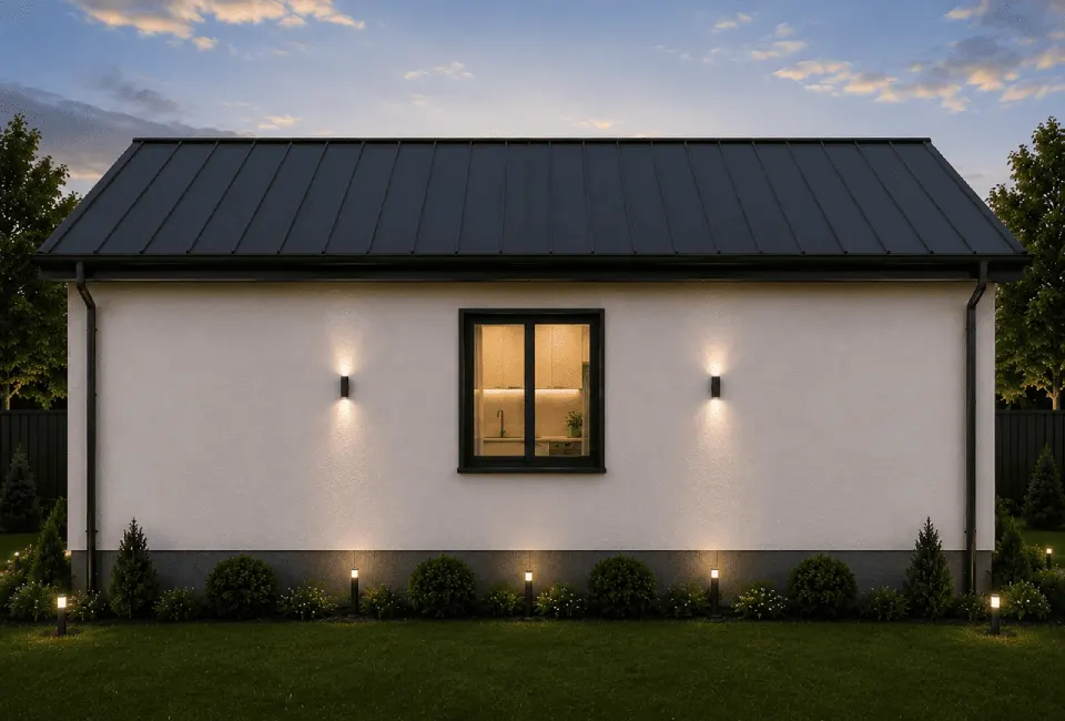 HCE-115 | 115m² Hafif Çelik Prefabrik Ev