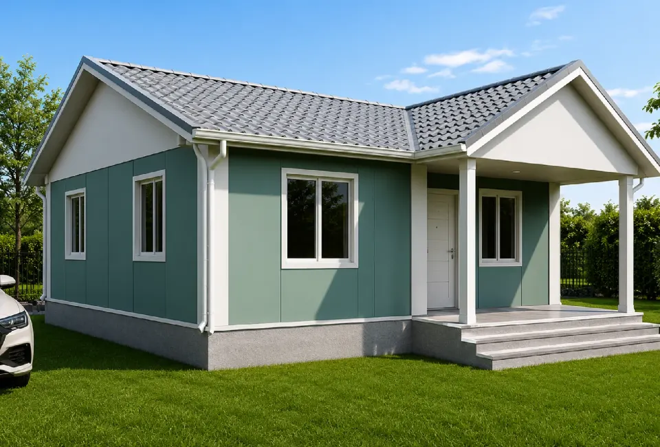 PE011 - 2+1 75 m² Prefabrik Ev