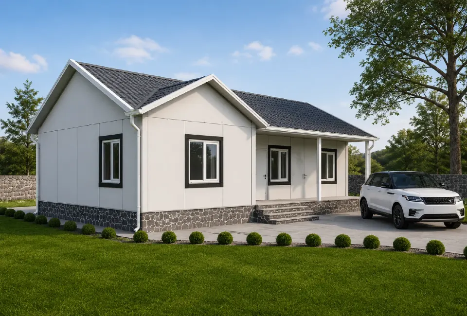 PE025 - 4+1 125 m² Prefabrik Ev